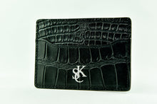 Load image into Gallery viewer, Genuine Leather Credit Card Wallet - Black
