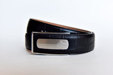 Load image into Gallery viewer, SJKC Automatic Buckle Genuine Leather Belt for Men - Black
